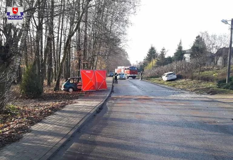 Kierowca malucha spłonął we wraku