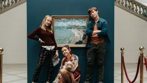 Na planie filmu "Tarapaty 2"