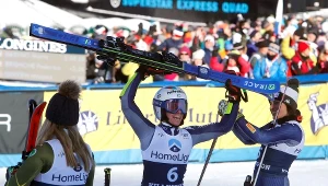 Marta Bassino (w środku)