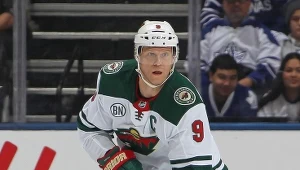 Mikko Koivu tu w barwach Minnesota Wild