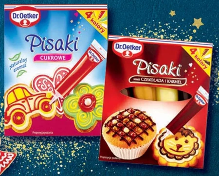 Pisaki do dekoracji Dr. Oetker