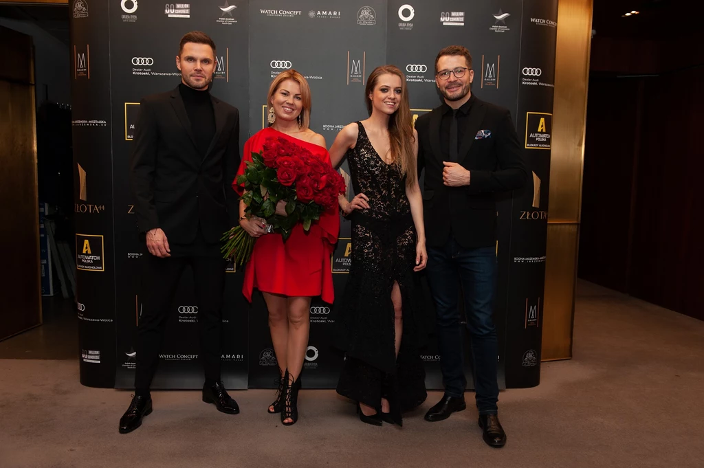 Marek Kaliszuk, Bogna Jarzemska-Misztalska, Sasha Strunin i Andrzej Młynarczyk Marek Kaliszuk, Bogna Jarzemska-Misztalska, Sasha Strunin i Andrzej Młynarczyk