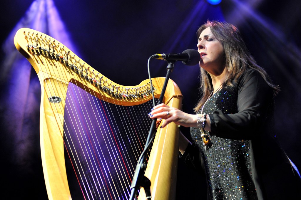 Moya Brennan (Clannad) w akcji