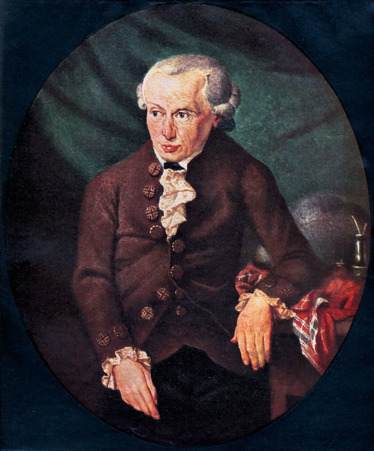 Immanuel Kant (1724-1804 r.) Niemiecki filozof, profesor logiki i metafizyki na Uniwersytecie Królewieckim. W Królewcu spędził całe swoje życie. Jeden z najwybitniejszych reprezentantów oświecenia. Już za swojego życia został nazwany największym mędrcem od czasów Platona i Sokratesa. W wieku 57 lat opublikował "Krytykę czystego rozumu". Było to dzieło, które dokonało w filozofii przełomu porównywalnego z kopernikowskim. Życie seksualne Kanta intrygowało już jego współczesnych. Kiedy był u schyłku życia, dostał od jednego ze swoich biografów kwestionariusz, w którym znalazło się pytanie: „Czy jakaś pokojówka cieszyła się względami filozofa?”. Niestety, Kant nie udzielił odpowiedzi. Do końca został kawalerem i historycy podejrzewają, że zachował swoją cnotę.