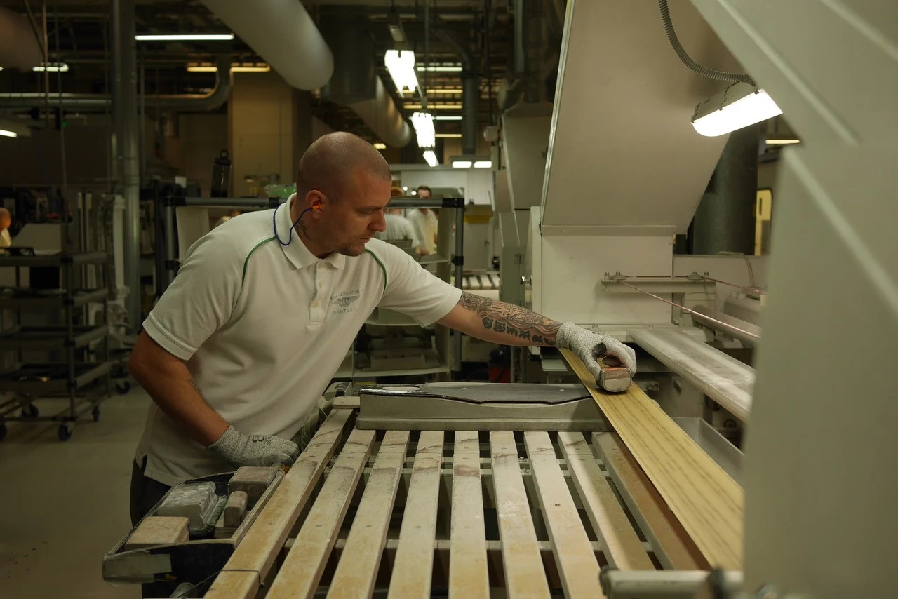 Bentley Wood Shop, czyli stolarnia