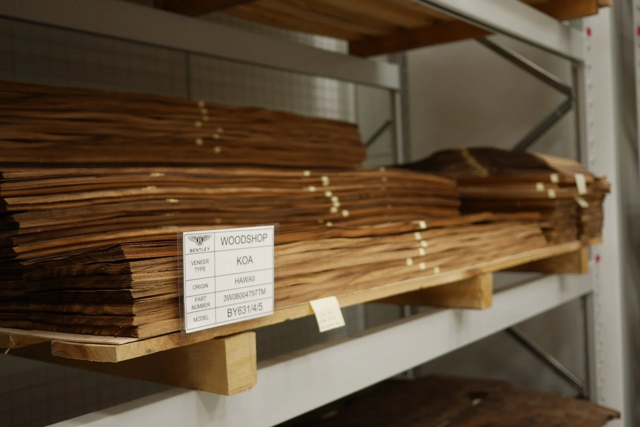 Bentley Wood Shop, czyli stolarnia
