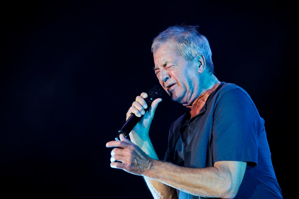 Ian Gillan (Deep Purple) na koncercie w Tauron Arenie Kraków - 3 grudnia 2019 r.