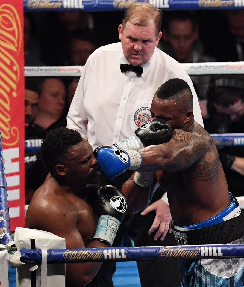 Dillian Whyte (z prawej) Dillian Whyte (z prawej)