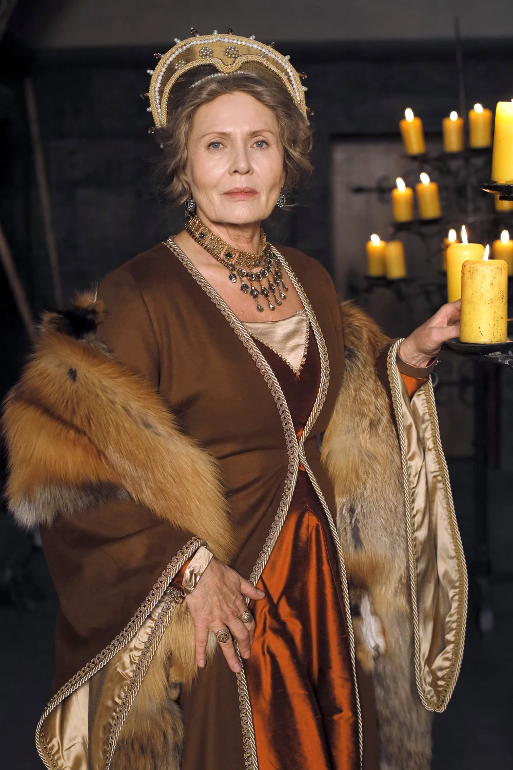 Grażyna Szapołowska w "Koronie królów" Grażyna Szapołowska w "Koronie królów"