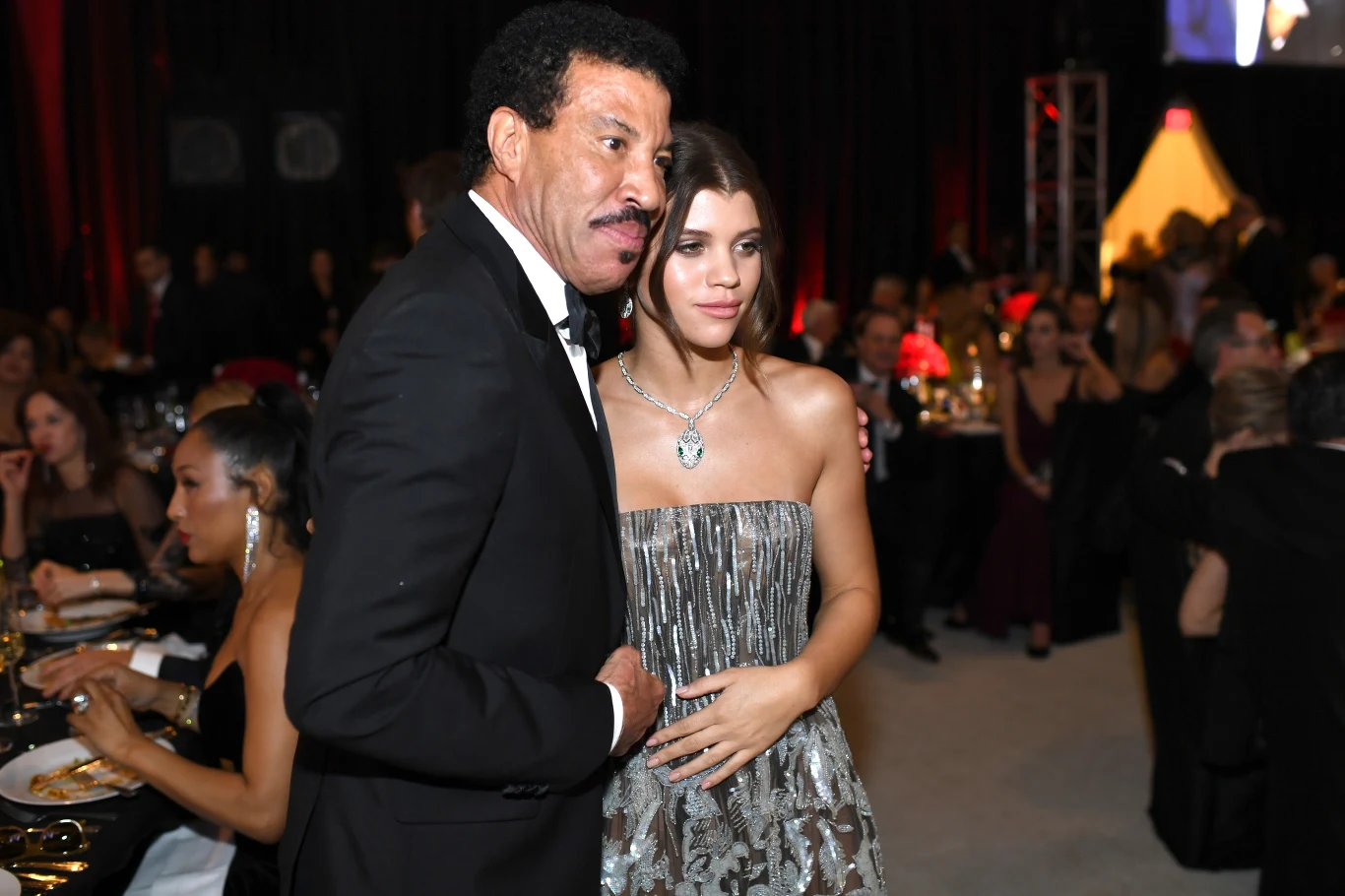 Lionel Richie z córką Sofią Lionel Richie z córką Sofią