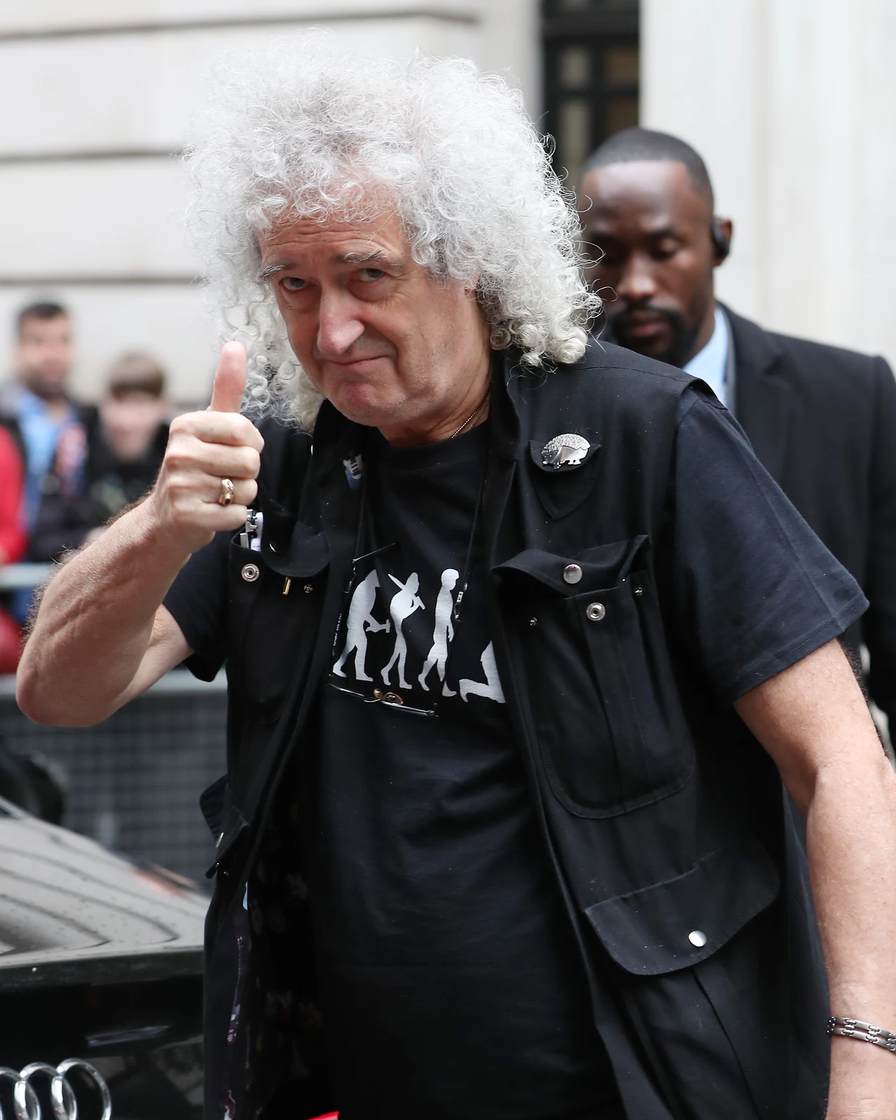 Brian May (Queen) jest już po operacji Brian May (Queen) jest już po operacji