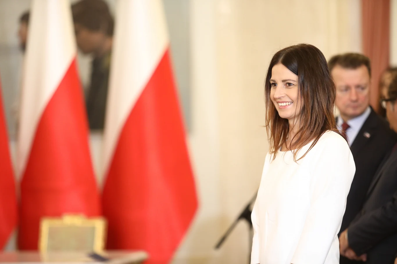 Danuta Dmowska-Andrzejuk w Pałacu Prezydenckim Danuta Dmowska-Andrzejuk w Pałacu Prezydenckim