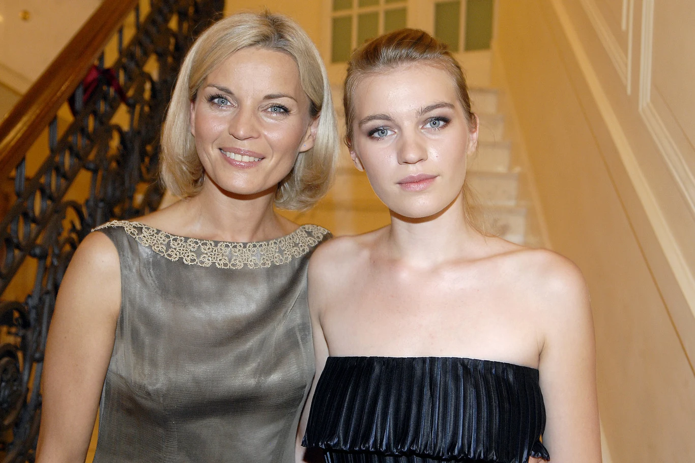 Małgorzata Foremniak z córką Aleksandrą Małgorzata Foremniak z córką Aleksandrą