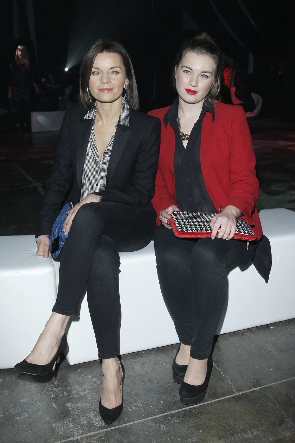 Małgorzata Foremniak z córką Aleksandrą Małgorzata Foremniak z córką Aleksandrą