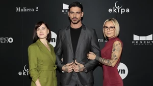 Blanka Lipińska i aktorzy, którzy zagrali główne role w filmie "365 dni"