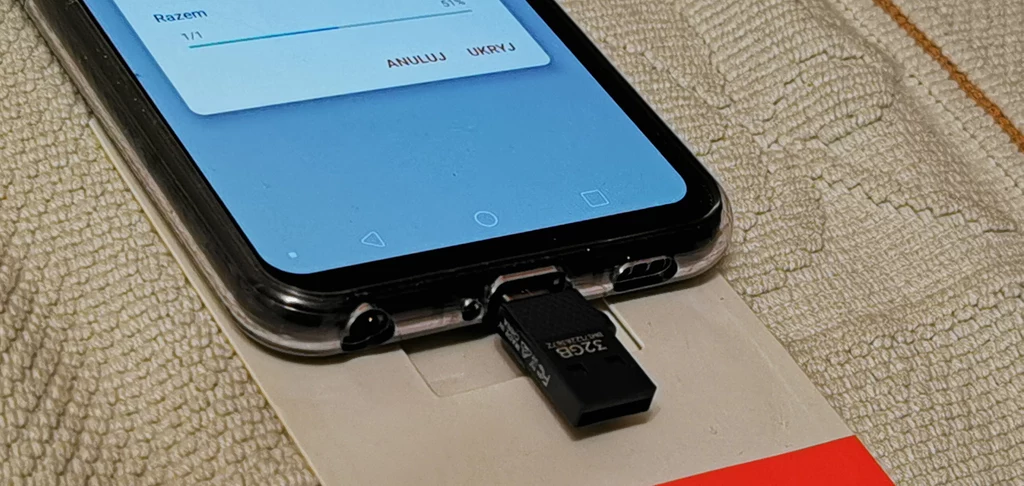 Mobilny pendrive SanDiska i LG G8s