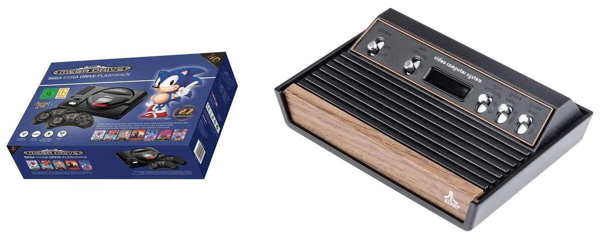 Sega Mega Drive i Atari 