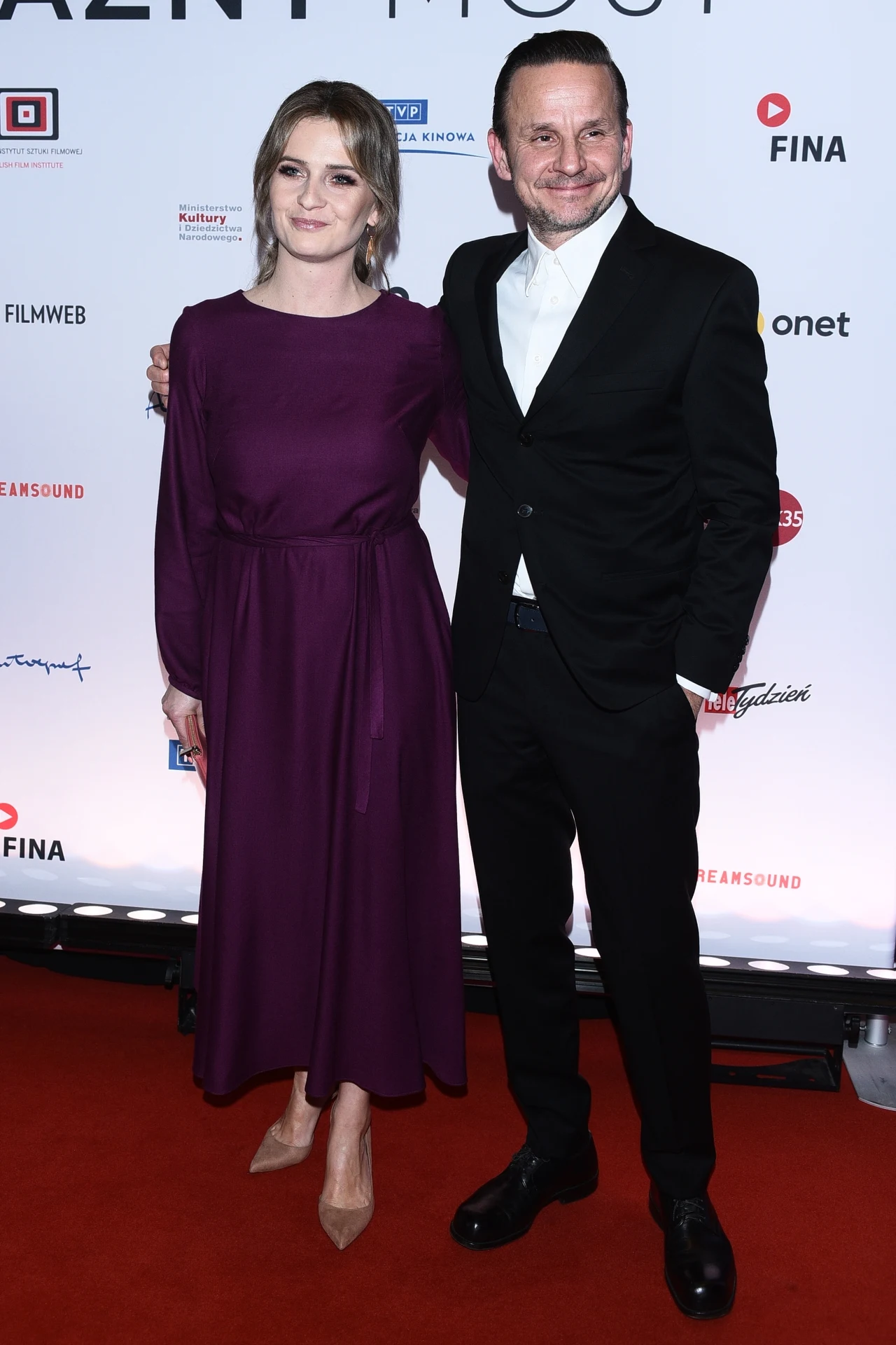 Bartłomiej Topa z ukochaną Bartłomiej Topa z ukochaną