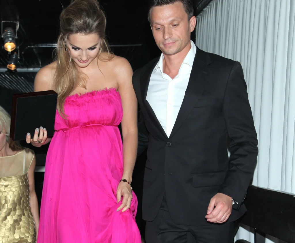 Małgorzata Socha z mężem Małgorzata Socha z mężem