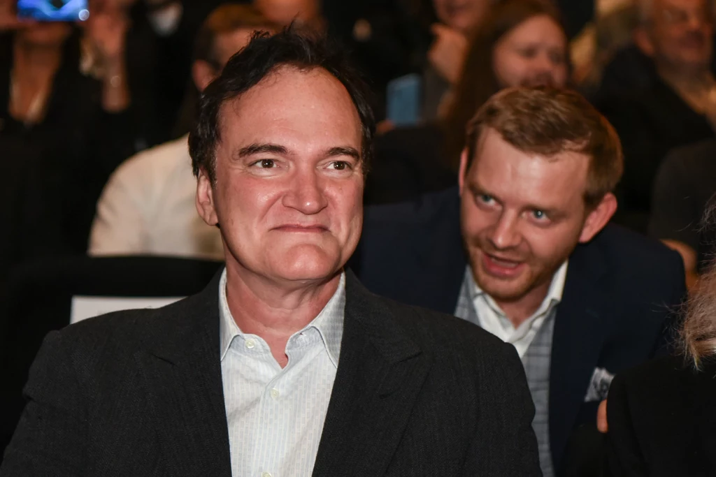 Rafał Zawierucha i Quentin Tarantino na festiwalu Camerimage w Toruniu