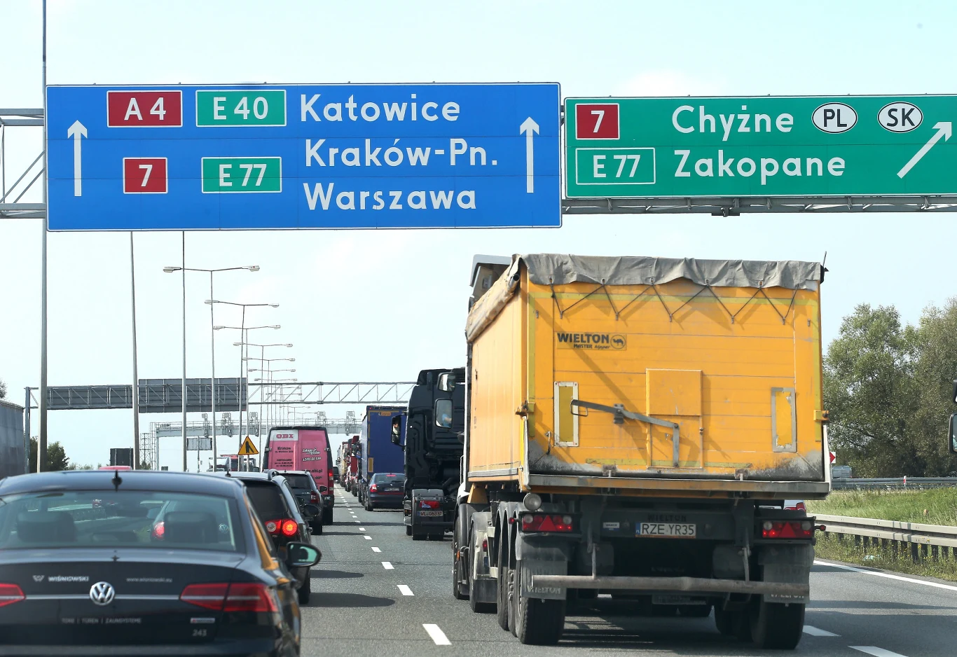 Na dwupasmowej części obwodnicy i tak rzadko jeździ się szybciej. Ruch jest zbyt duży Na dwupasmowej części obwodnicy i tak rzadko jeździ się szybciej. Ruch jest zbyt duży