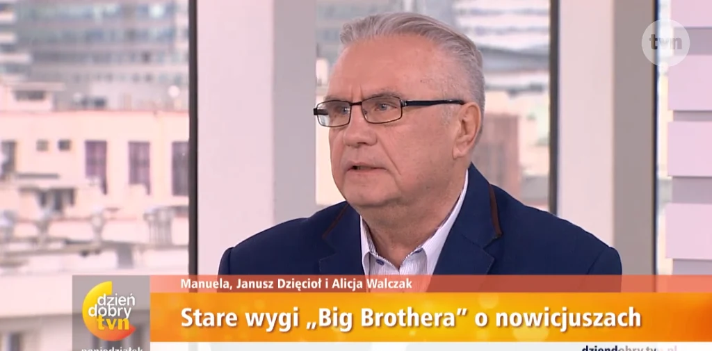 Janusz Dzięcioł jeszcze w tym roku był gościem "Dzień Dobry TVN"