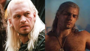 Michał Żebrowski (L) kontra Henry Cavill (P)