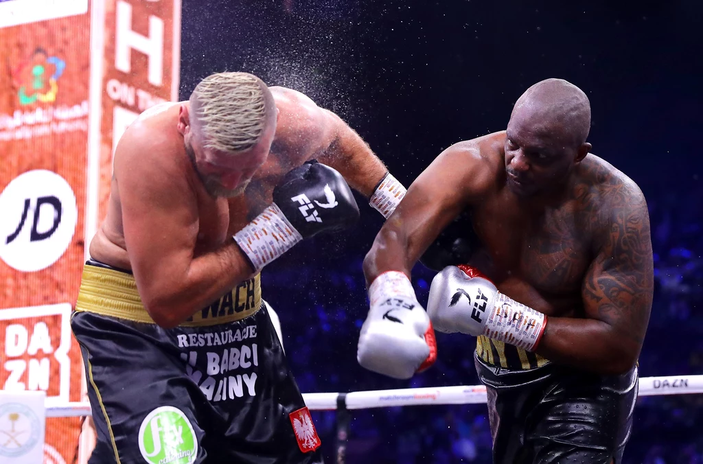 Dillian Whyte w starciu z Mariuszem Wachem Dillian Whyte w starciu z Mariuszem Wachem
