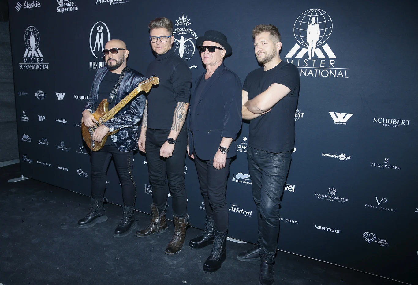 Zespół Kombii (od lewej: Grzegorz Skawiński, Wojciech Horny, Waldemar Tkaczyk, Adam Tkaczyk)