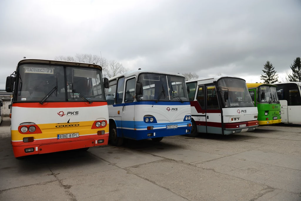 Tak wygląda flota autobusowa w mniejszych miastach. Zdjęcie z tego roku z Bełchatowa