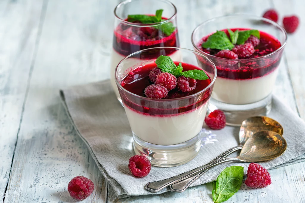 Jogurtowa panna cotta