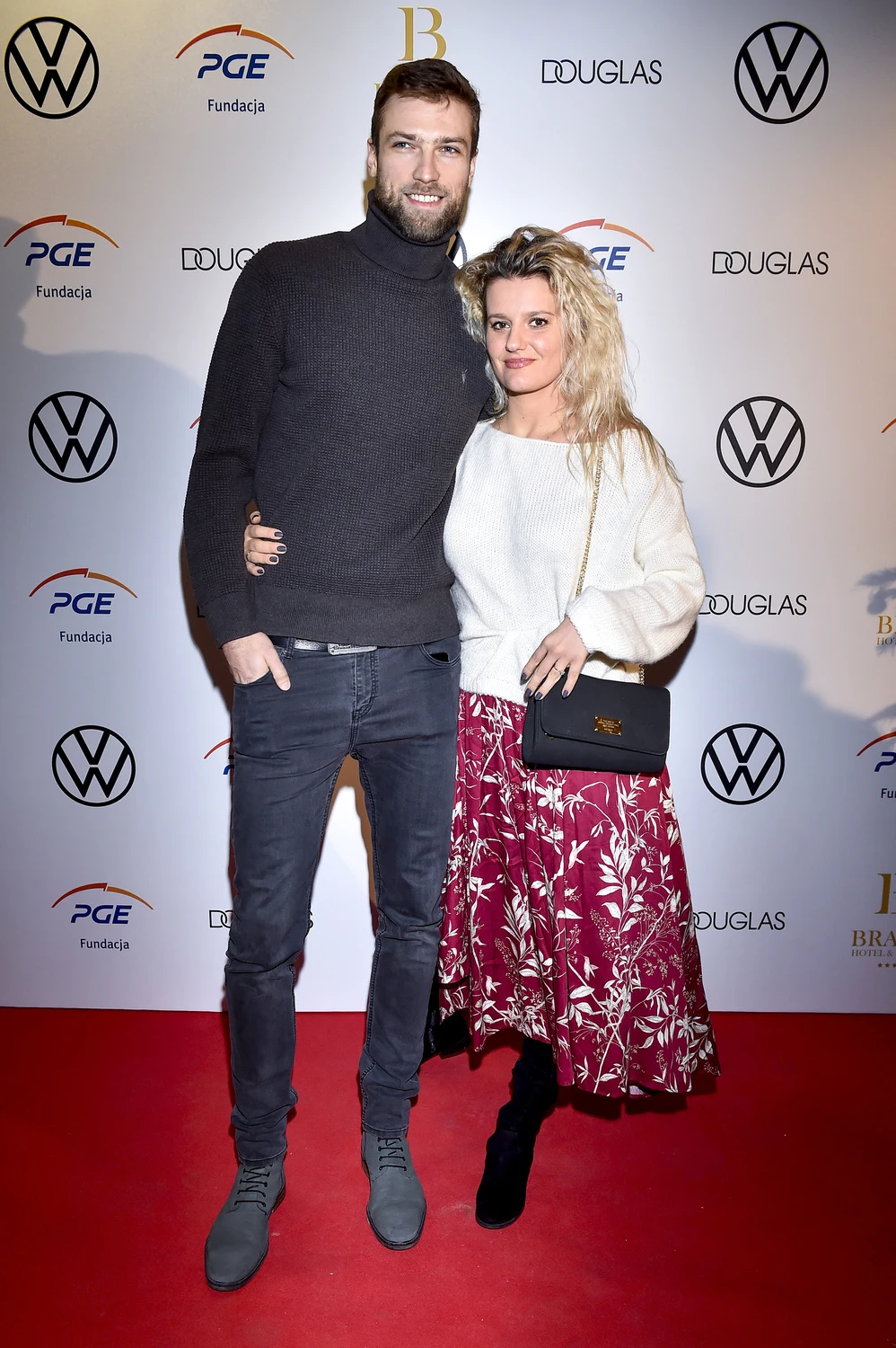 Andrzej Wrona z żoną