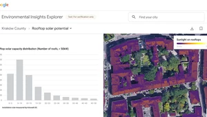 Google Environmental Insights Explorer dostępne w Krakowie