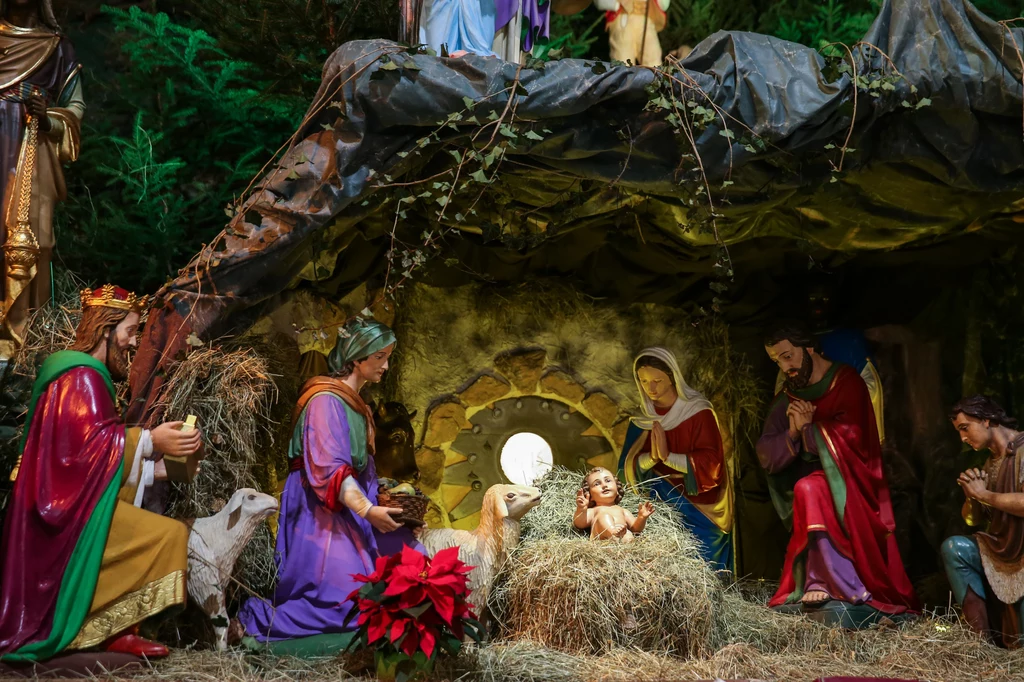 Panenicko Betlyjka Z poznańskimi franciszkanami konkurują ci ze Śląska. Budują szopkę w swojej bazylice w katowickich Panewnikach. Co roku jej rozmiary nieco się różnią – zajmuje powierzchnię około 700 m². Figurę Dzieciątka Jezus sprowadzono z Betlejem! MICHAŁ WIŚNICKI Żródło: Tele Tydzień Panenicko Betlyjka Z poznańskimi franciszkanami konkurują ci ze Śląska. Budują szopkę w swojej bazylice w katowickich Panewnikach. Co roku jej rozmiary nieco się różnią – zajmuje powierzchnię około 700 m². Figurę Dzieciątka Jezus sprowadzono z Betlejem! MICHAŁ WIŚNICKI Żródło: Tele Tydzień