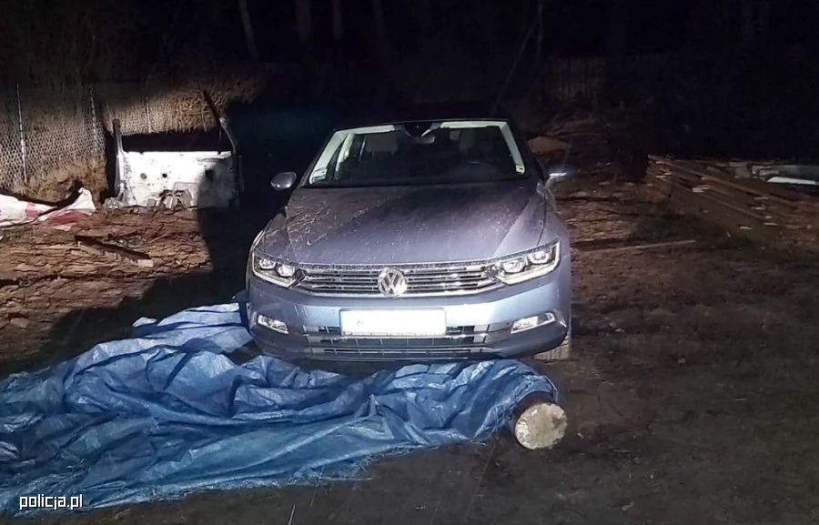 Odzyskany kradziony Volkswagen