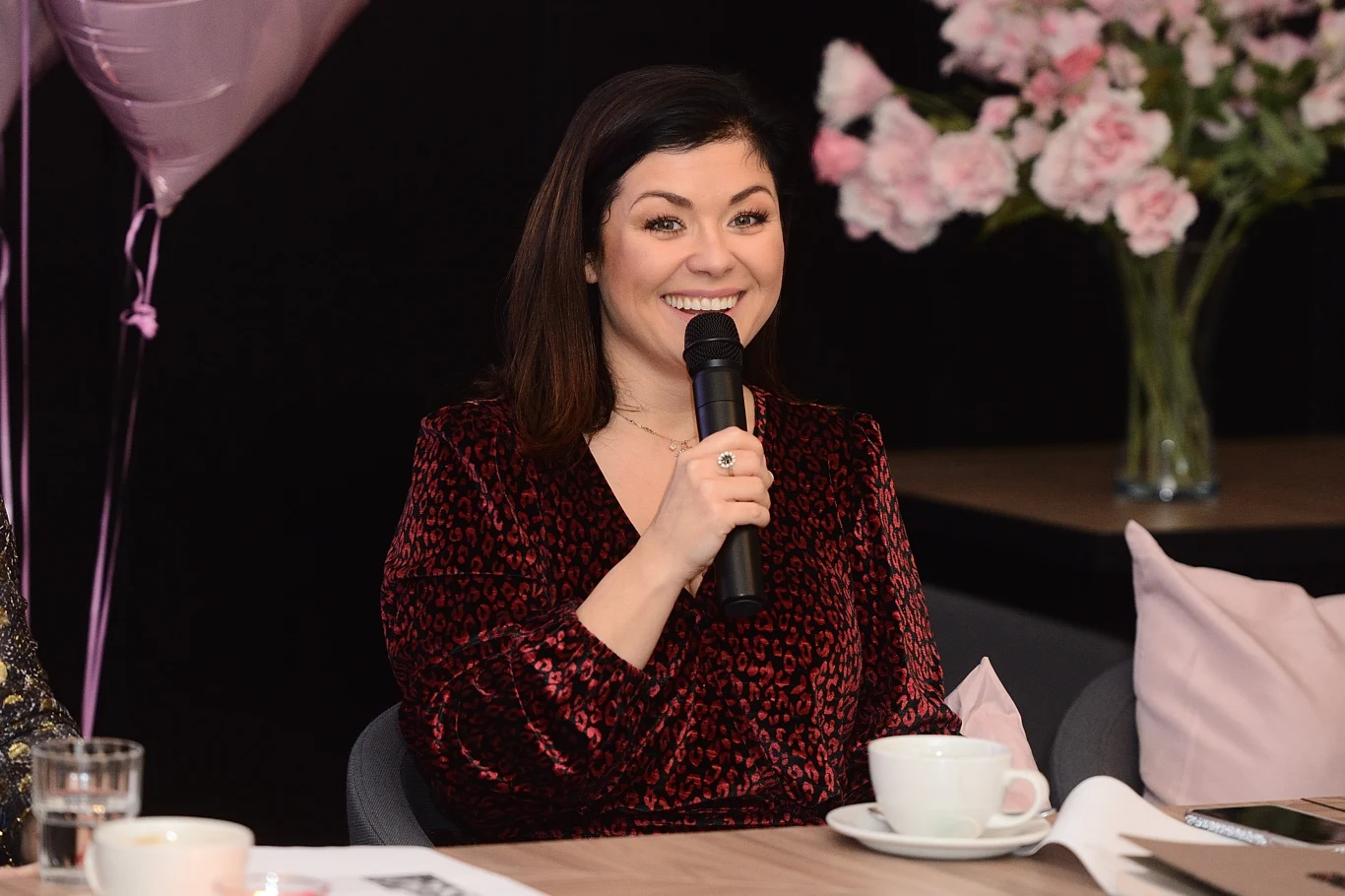 Kasia Cichopek na imprezie producenta podpasek Kasia Cichopek na imprezie producenta podpasek