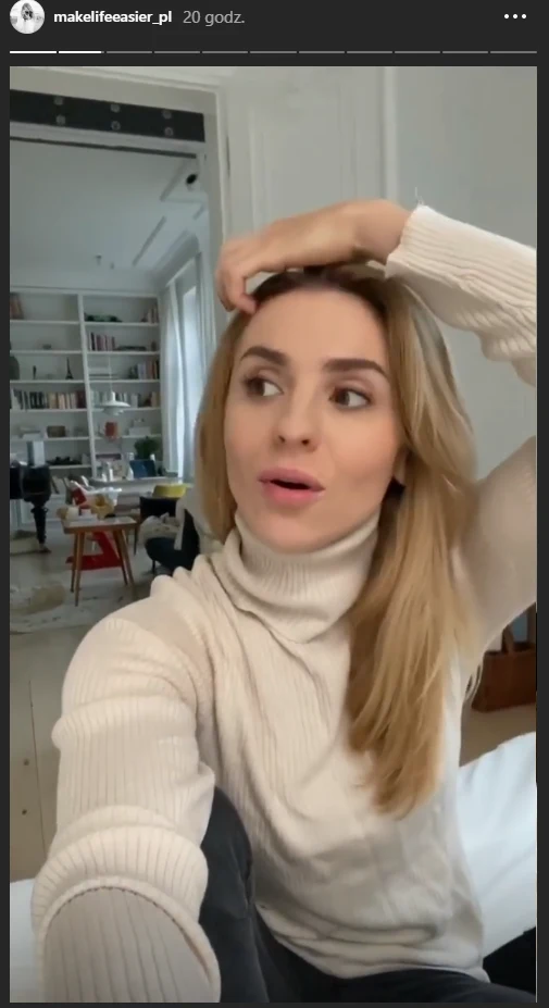 Kasia Tusk na InstaStory 