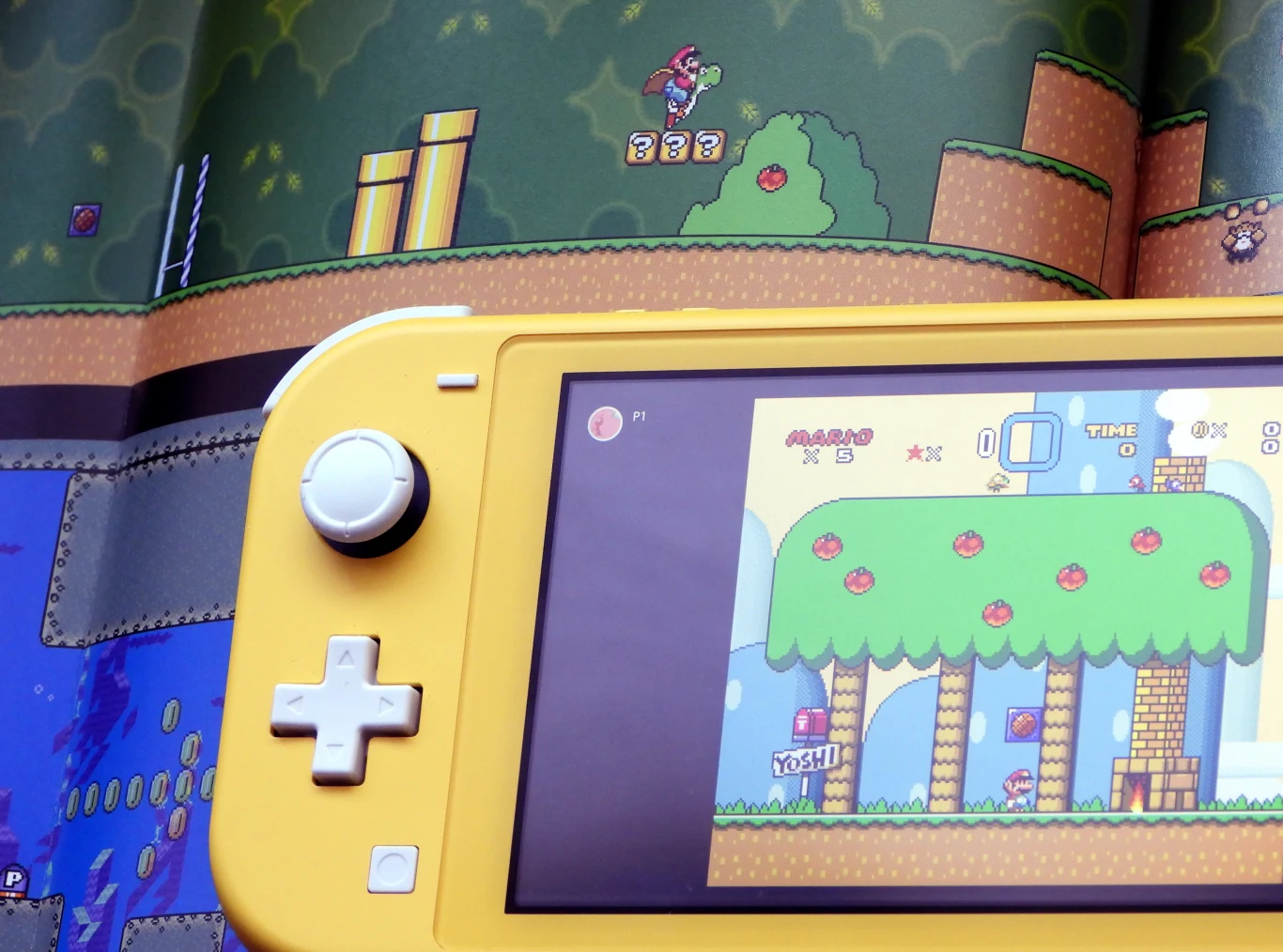 Po wykupieniu odpowiedniej subskrypcji, mamy dostęp m.in. do starych gier z konsol NES i SNES (na zdjęciu Super Mario World)