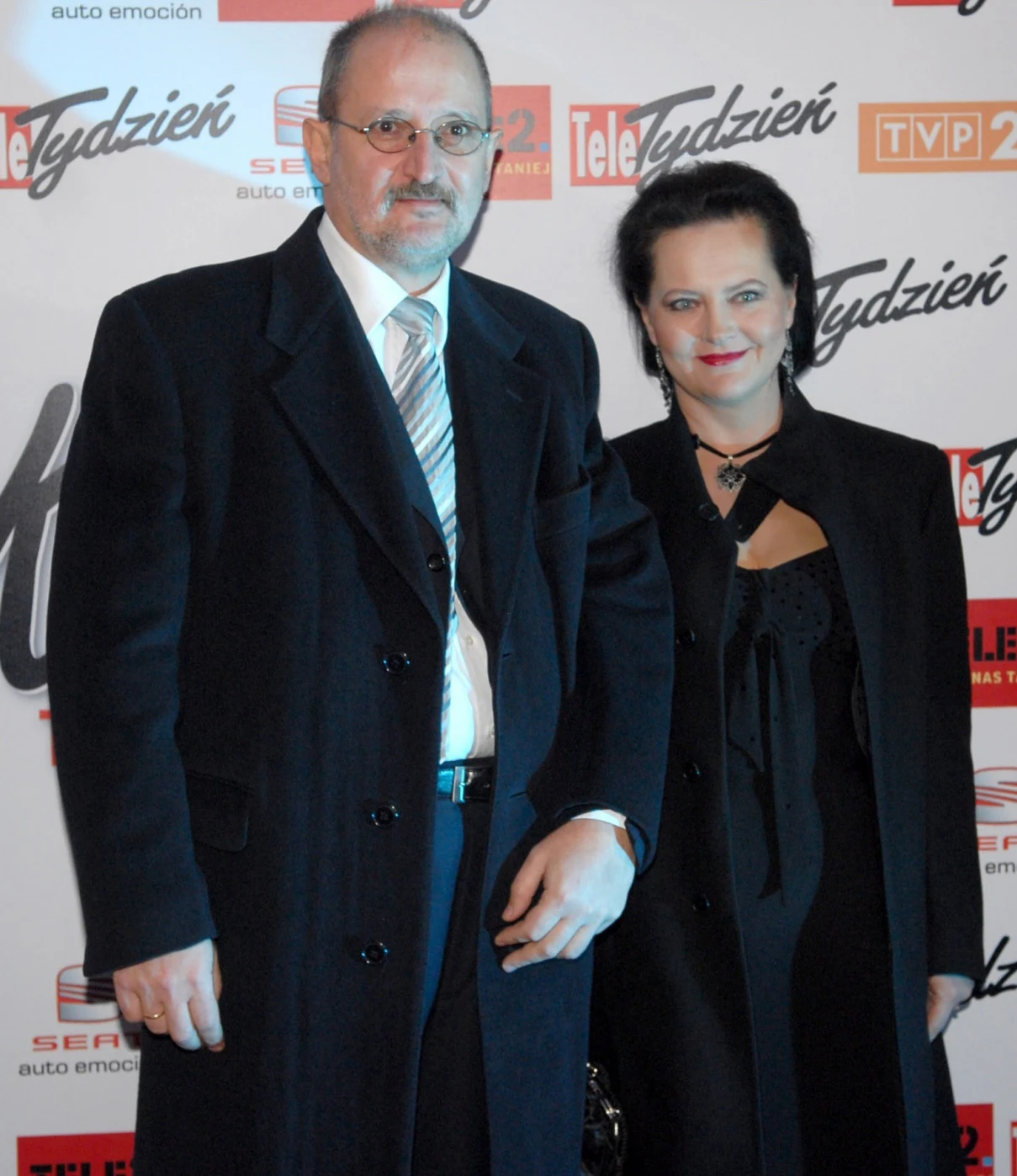 Hanna Polk z drugim mężem Markiem Hanna Polk z drugim mężem Markiem