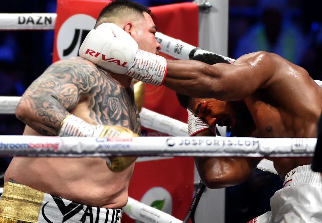 Andy Ruiz jr w walce z Anthonym Joshuą Andy Ruiz jr w walce z Anthonym Joshuą