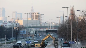 Trwają prace naprawcze sieci ciepłowniczej w Warszawie