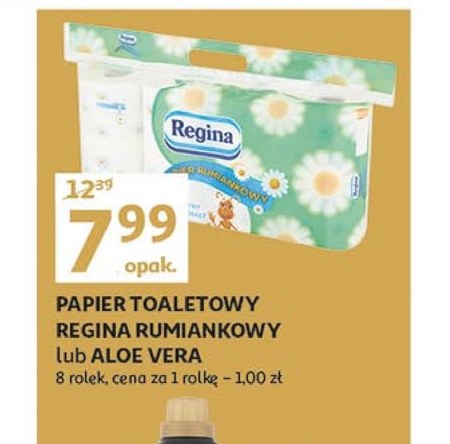 Papier toaletowy Regina - 35% TANIEJ! - promocja Moje Auchan - Ding.pl