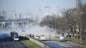 Awaria ciepłownicza w Warszawie