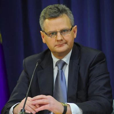 Minister skarbu Aleksander Grad. Fot. ROBERT ZALEWSKI