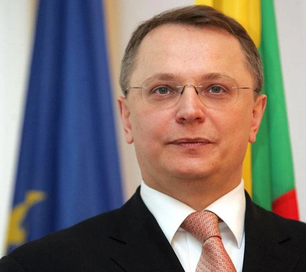 Egidijus Meilunas, wiceminister spraw zagranicznych Litwy. Fot. K. Piechocki