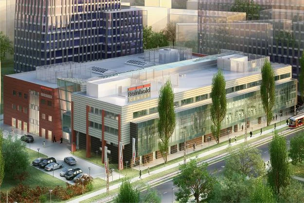 Reinhold Center to nowoczesny kompleks biurowy w Katowicach