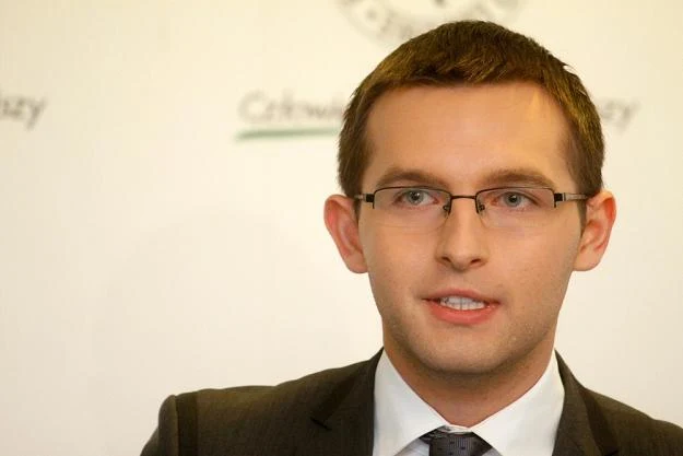 Krzysztof Kosiński, rzecznik klubu PSL. Fot. Adam Guz