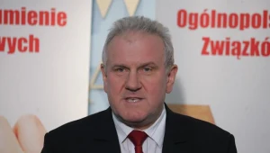 Jan Guz, szef  OPZZ. Fot. PIOTR KOWALCZYK