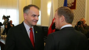 Waldemar Pawlak i Donald Tusk / fot. P. Kowalczyk