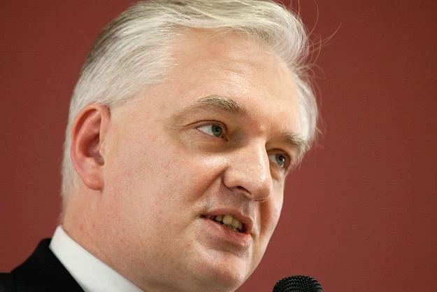 Jarosław Gowin, minister sprawiedliwości. Fot. MACIEJ GOCLON